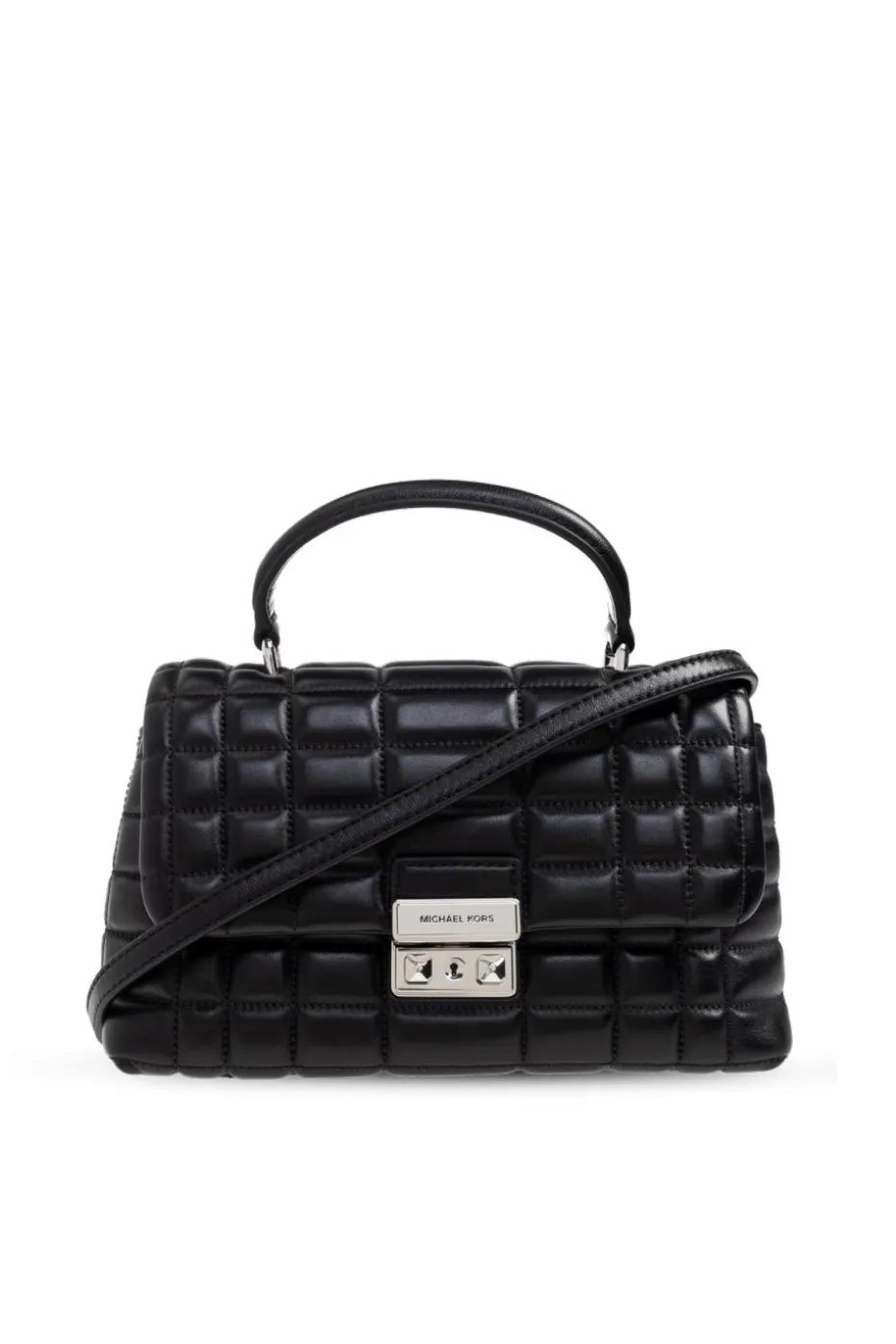 Michael Michael Kors BLACK "Tribeca Medium" Handbag