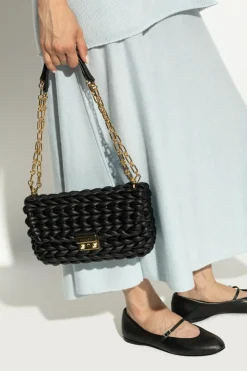 Michael Michael Kors BLACK Shoulder bag "Tribeca Large"