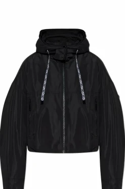 Michael Michael Kors BLACK Short jacket with a loose fit