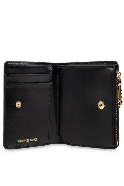 Michael Michael Kors BLACK Wallet `Empire`