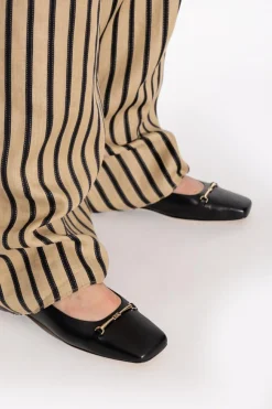 Michael Michael Kors BLACK Ballerinas Lena