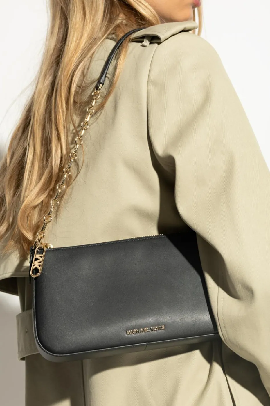 Michael Michael Kors BLACK Shoulder Bag 'Empire'