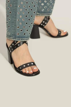 Michael Michael Kors BLACK Irene heeled sandals