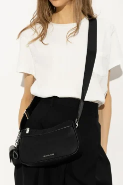 Michael Michael Kors BLACK ‘Jet Set Medium’ shoulder bag