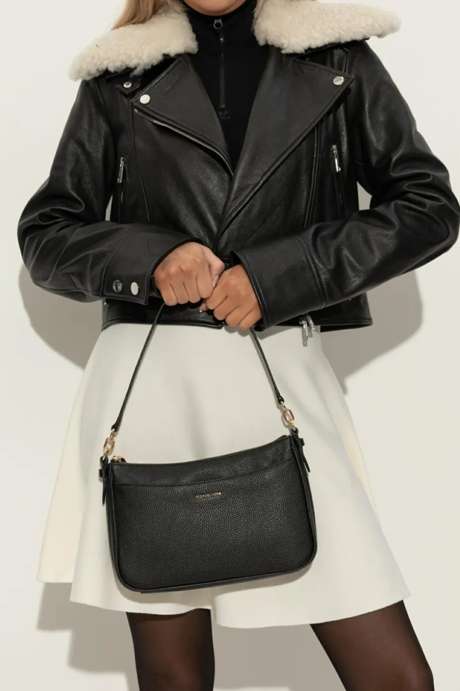 Michael Michael Kors BLACK Shoulder bag "Jet Set"