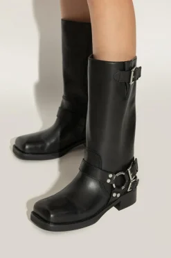 Michael Michael Kors BLACK Boots Crosby