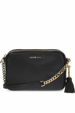 Michael Michael Kors BLACK 'Ginny' shoulder bag