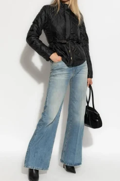 Michael Michael Kors BLACK Insulated jacket with hood