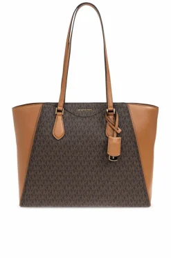 Michael Michael Kors BROWN āTarynā shopper bag