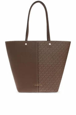 Michael Michael Kors BROWN "Flora" shopper bag