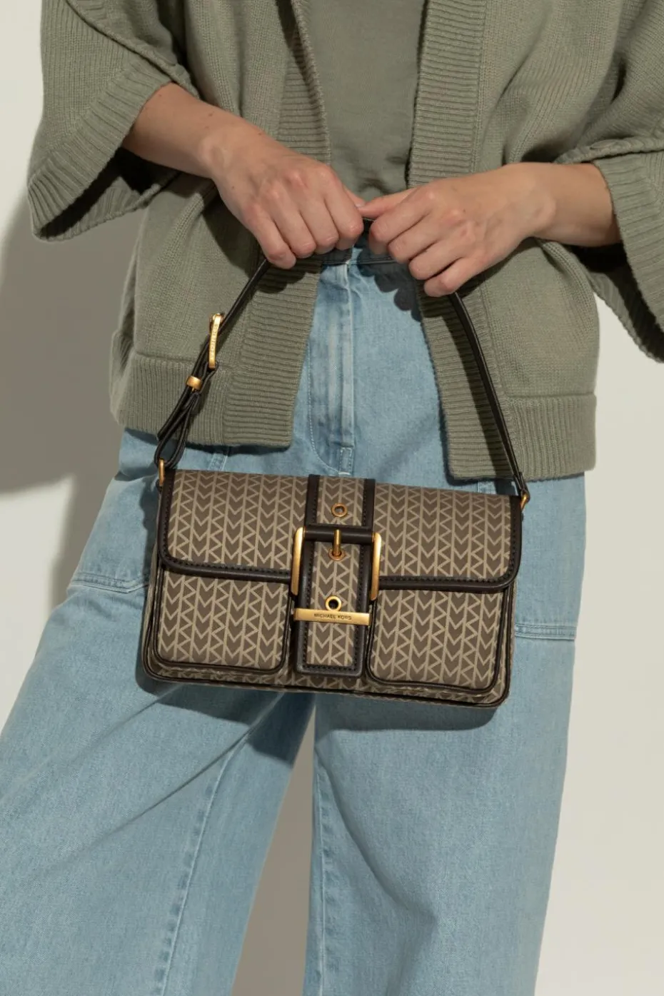 Michael Michael Kors BROWN Handbag "Colby"