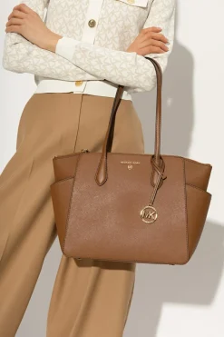 Michael Michael Kors BROWN ‘Marilyn Medium’ shoulder bag