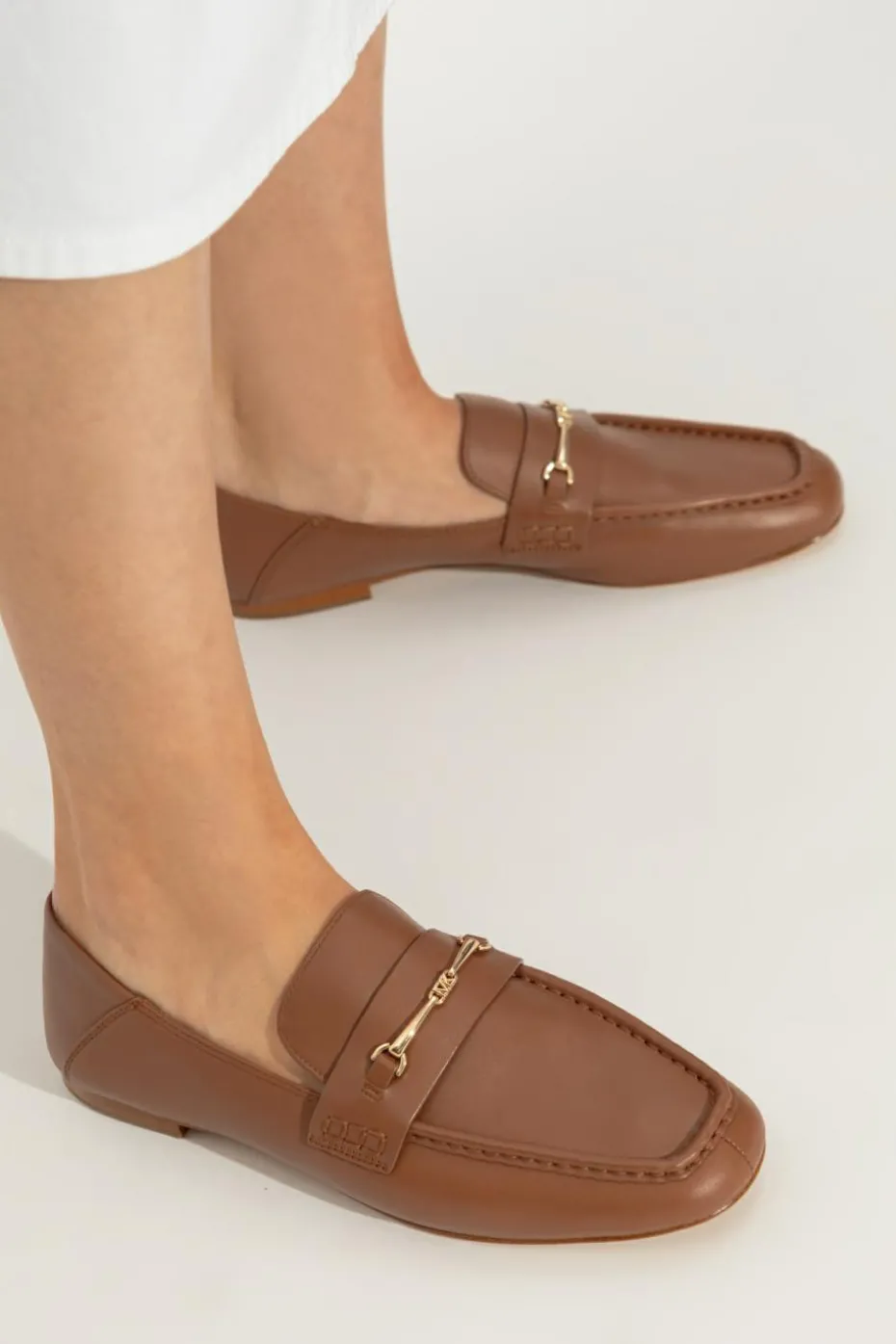 Michael Michael Kors BROWN Shoes Lena loafers type