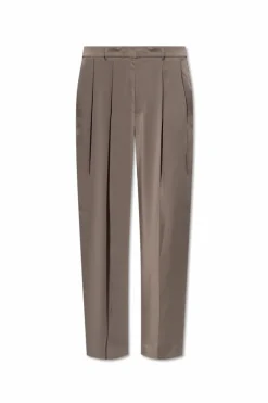 Michael Michael Kors BROWN Wide-leg pants
