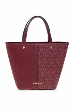 Michael Michael Kors BURGUNDY Handbag "Flora Small"