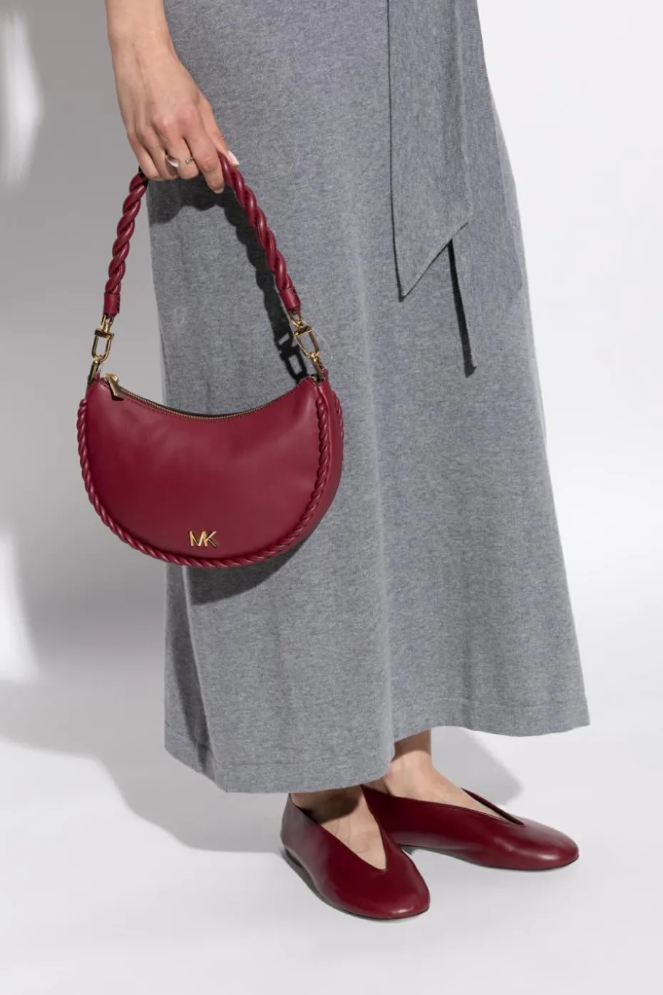 Michael Michael Kors BURGUNDY Shoulder bag "Kyla Small"