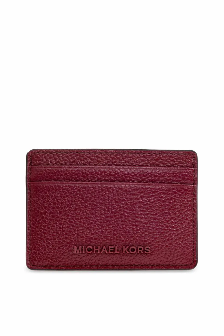 Michael Michael Kors BURGUNDY Card case "Jet Set"