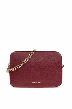 Michael Michael Kors BURGUNDY Shoulder bag `Bryant Medium`