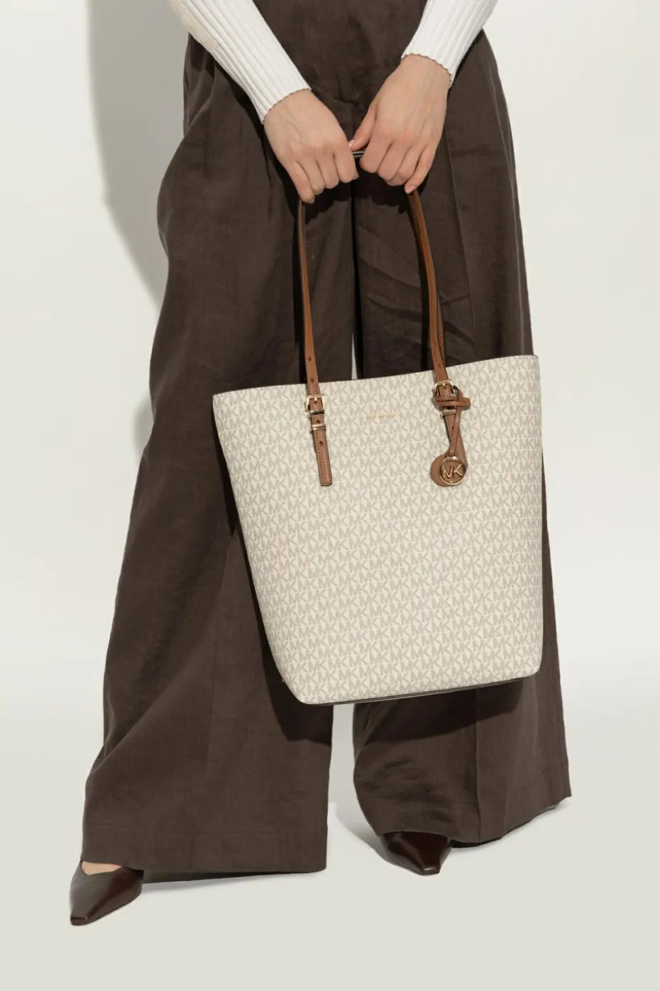 Michael Michael Kors cream Shopper bag "Quinn"