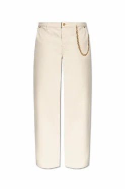 Michael Michael Kors cream Wide-leg jeans