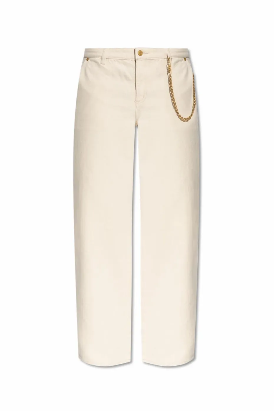 Michael Michael Kors cream Wide-leg jeans