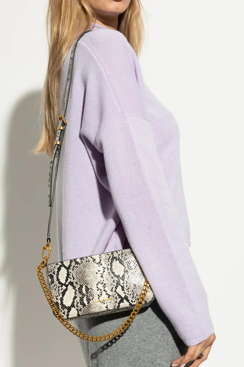 Michael Michael Kors cream Shoulder bag `Bryant Small`
