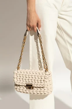 Michael Michael Kors cream Shoulder bag "Tribeca Large"
