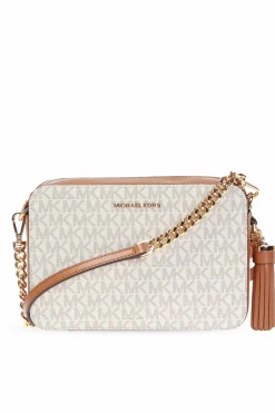 Michael Michael Kors cream ‘Jet Set’ shoulder bag