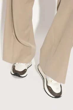 Michael Michael Kors cream ‘Theo’ sneakers