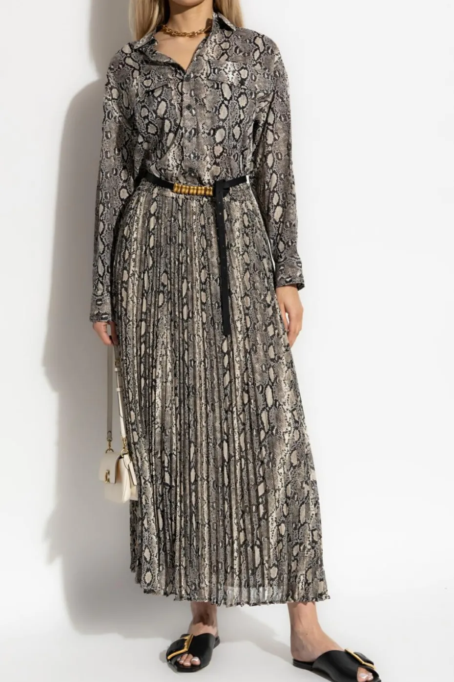 Michael Michael Kors GREY Shirt with animal motif