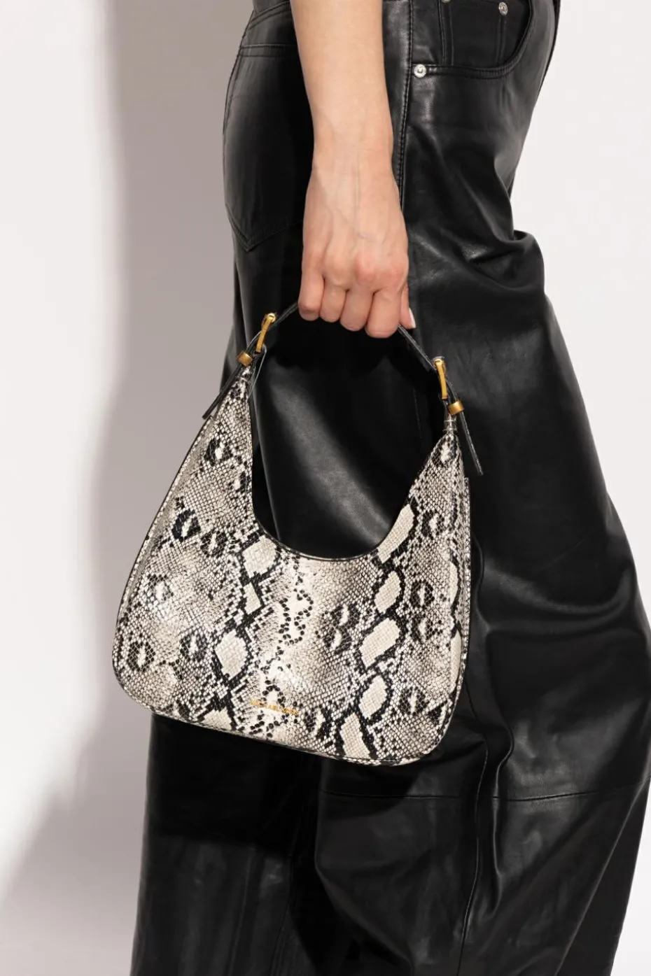Michael Michael Kors GREY Shoulder bag `Nolita`