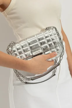 Michael Michael Kors SILVER Shoulder bag Tribeca