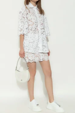 Michael Michael Kors WHITE Lace shirt