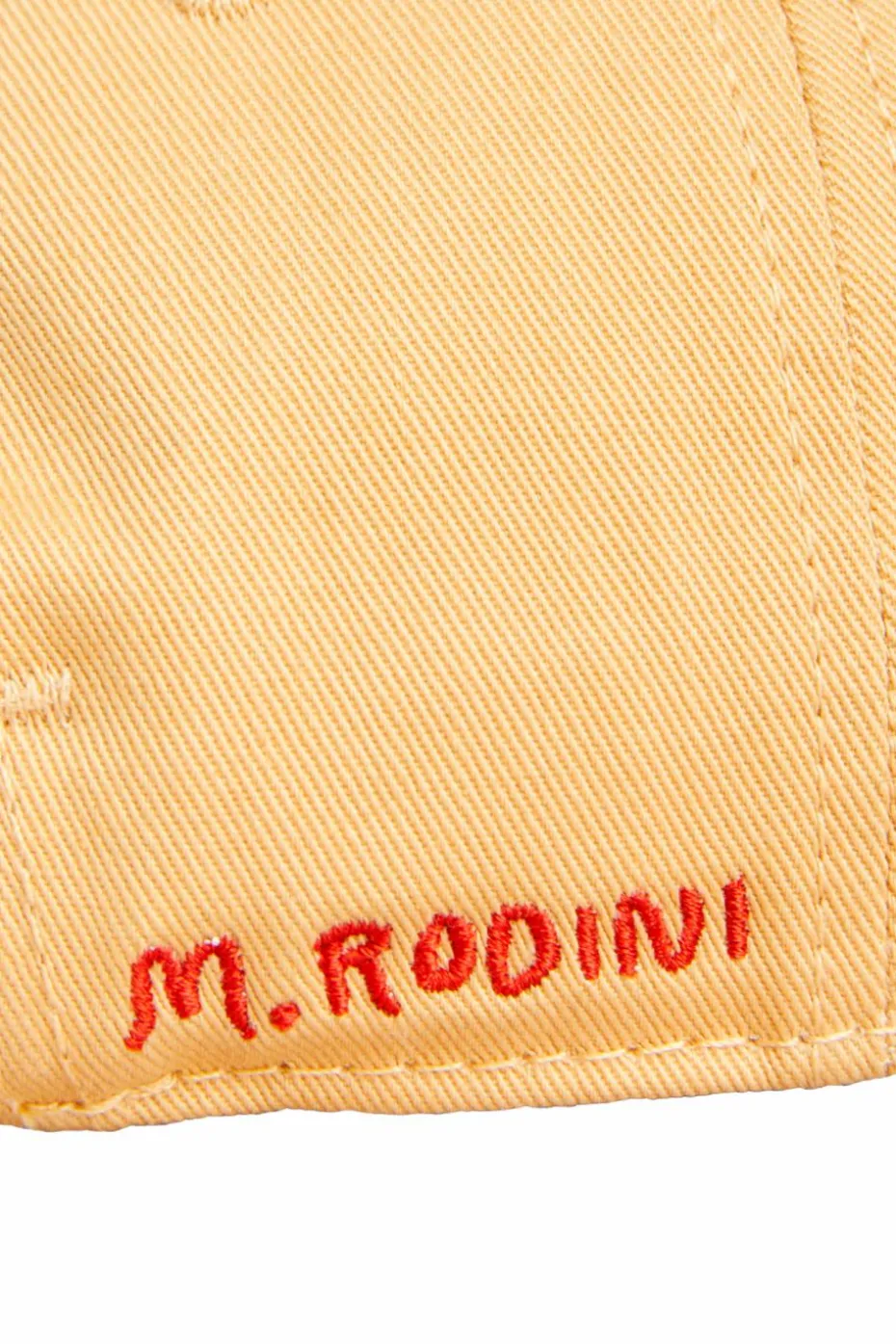 Mini Rodini beige Baseball cap