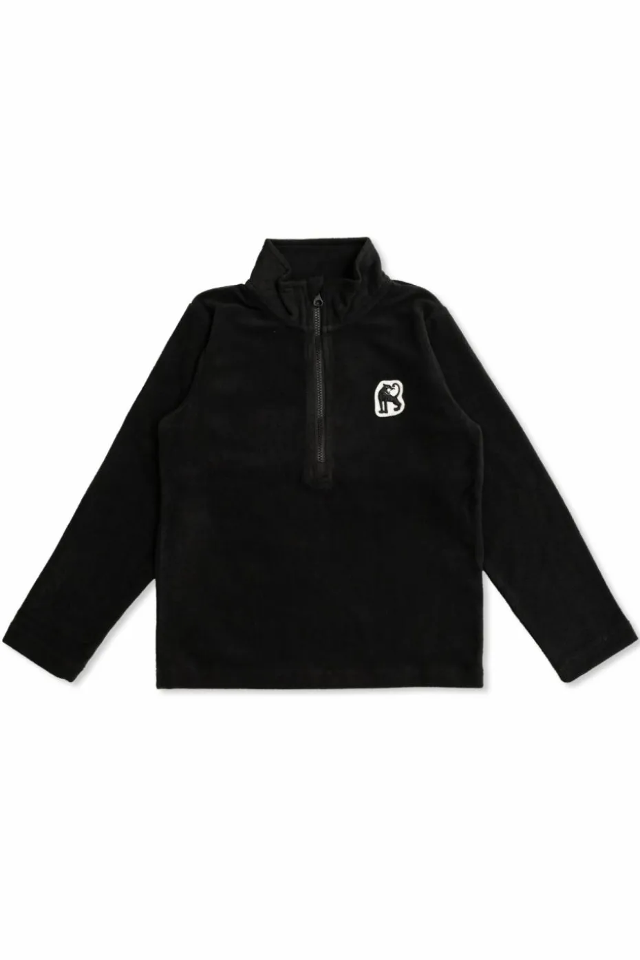 Mini Rodini BLACK Fleece with patch