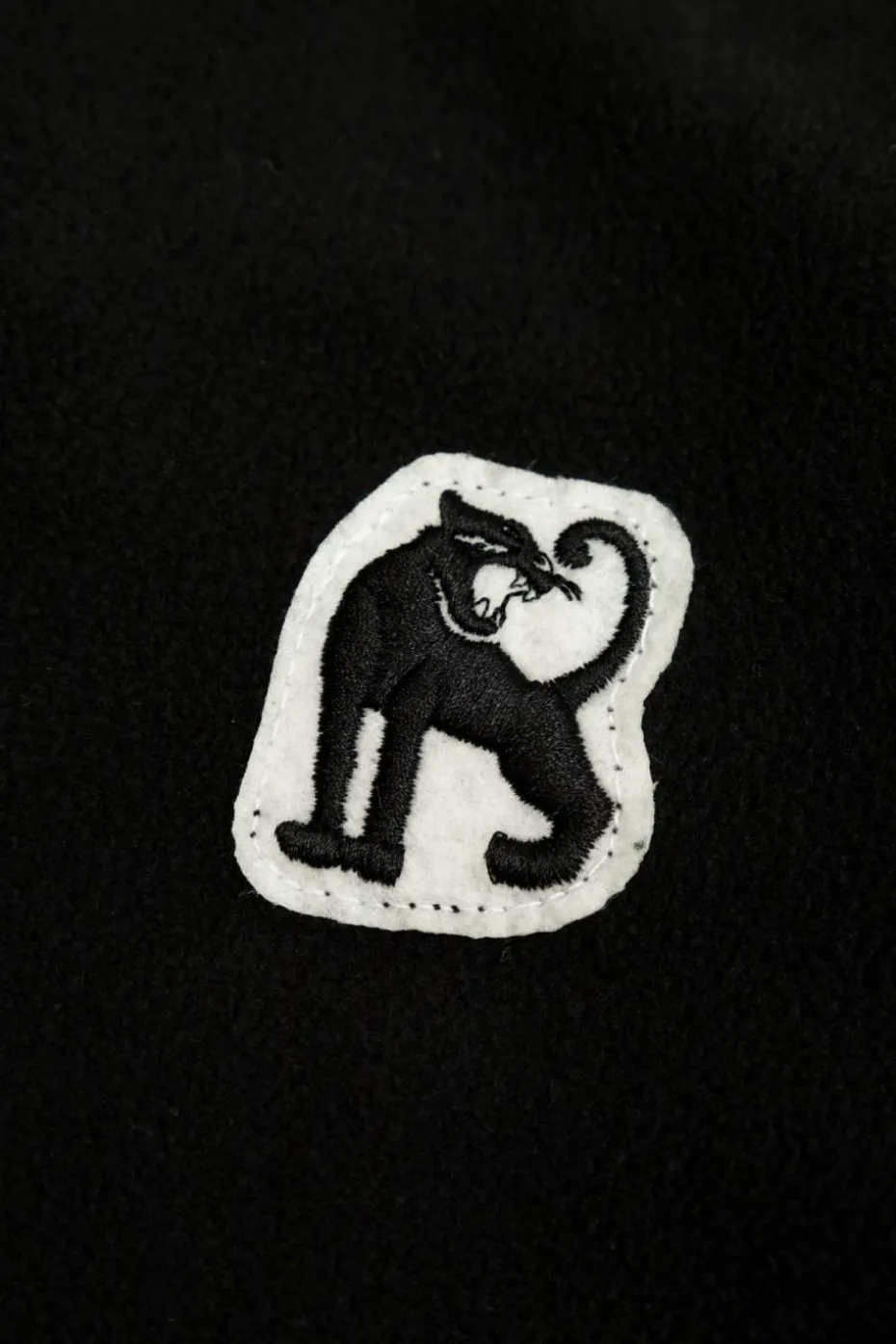 Mini Rodini BLACK Fleece with patch