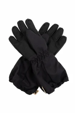 Mini Rodini BLACK Gloves with Reflector