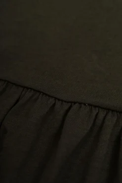 Mini Rodini BLACK Sleeveless cotton dress