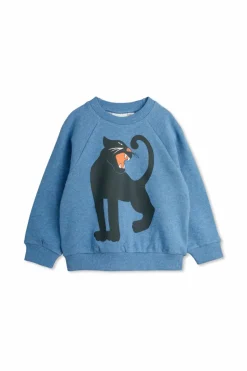 Mini Rodini BLUE Sweatshirt with print