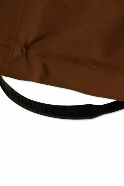 Mini Rodini BROWN Insulated pants with suspenders
