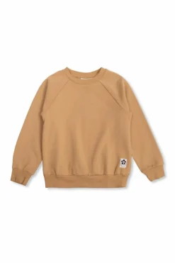 Mini Rodini BROWN Sweatshirt with a patch