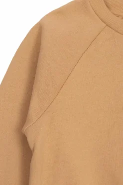 Mini Rodini BROWN Sweatshirt with a patch