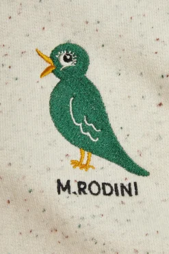 Mini Rodini cream Cotton shorts