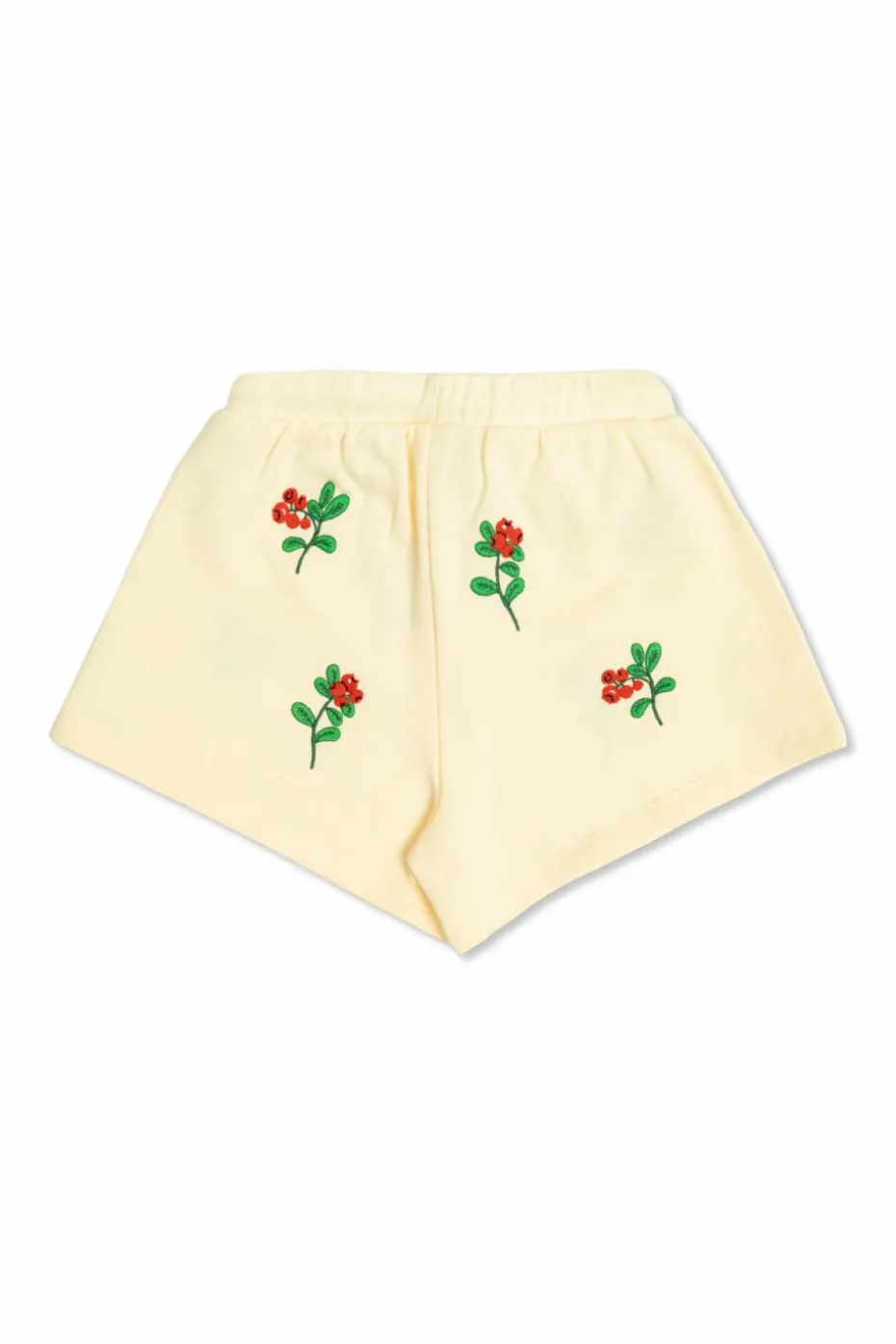 Mini Rodini cream Patterned shorts