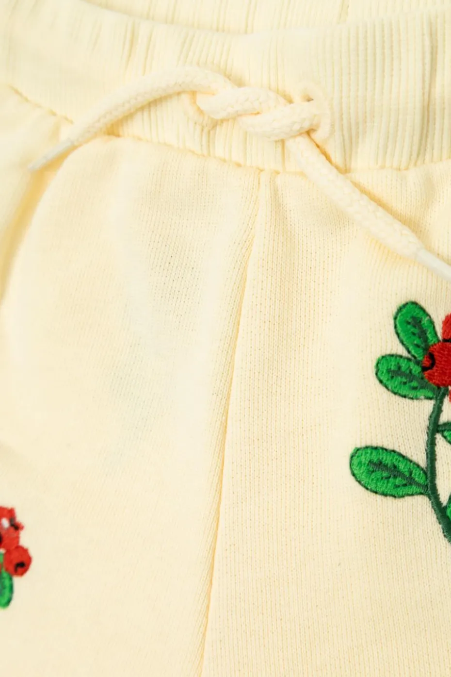 Mini Rodini cream Patterned shorts