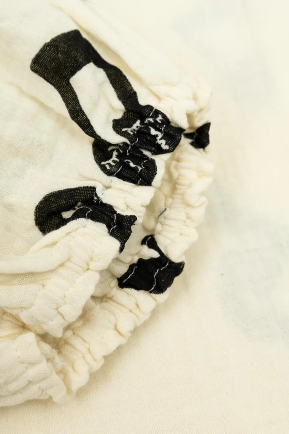 Mini Rodini cream Top with pattern