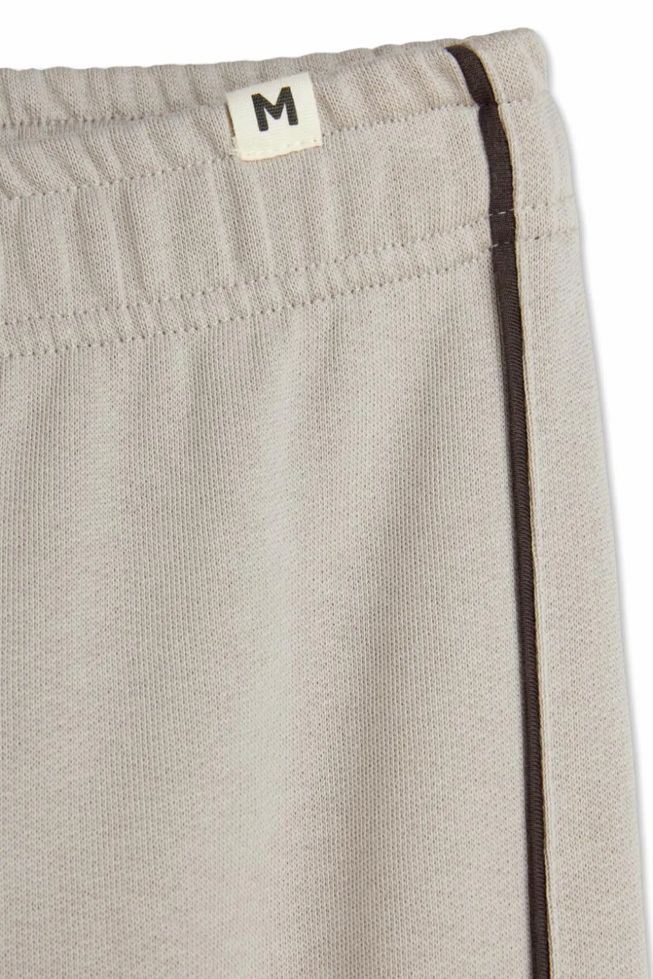 Mini Rodini GREY Sweatpants with logo patch