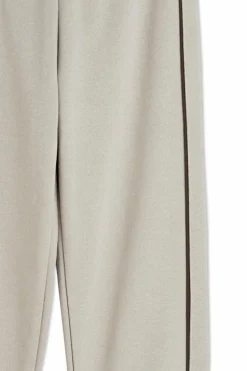 Mini Rodini GREY Sweatpants with logo patch