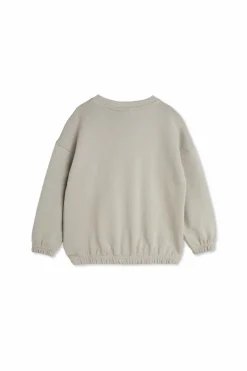Mini Rodini GREY Sweatshirt with printed logo