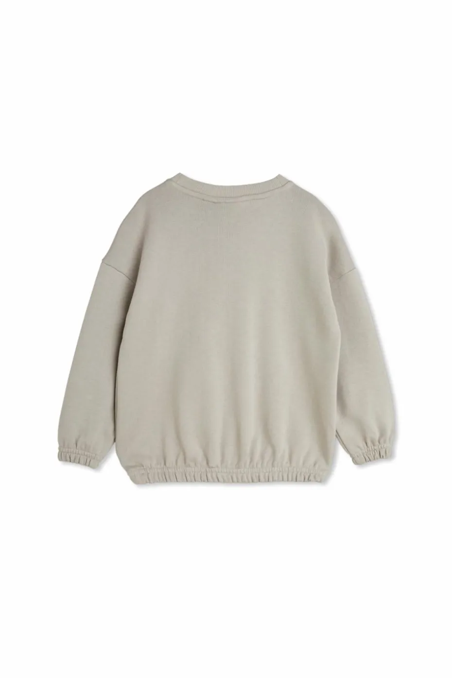 Mini Rodini GREY Sweatshirt with printed logo